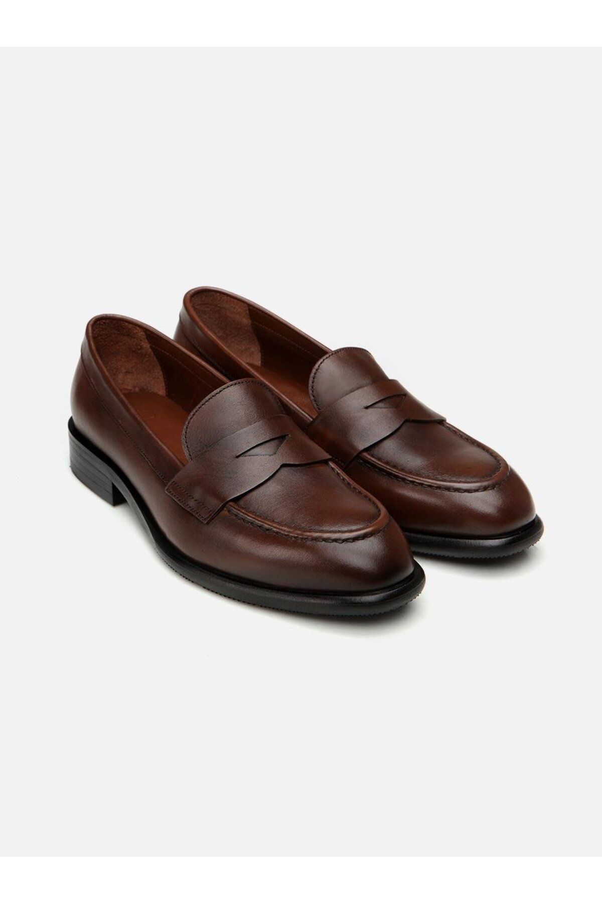 لوفر آبی زنانه کفش چرمی تیره آدلر Su Espadril
