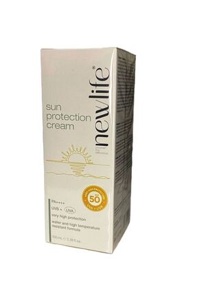 New Life Yüz Güneş Koruyucu Krem Besleyici Yaz ve Kış Spf 50 (YENİ NESİL) - 1...