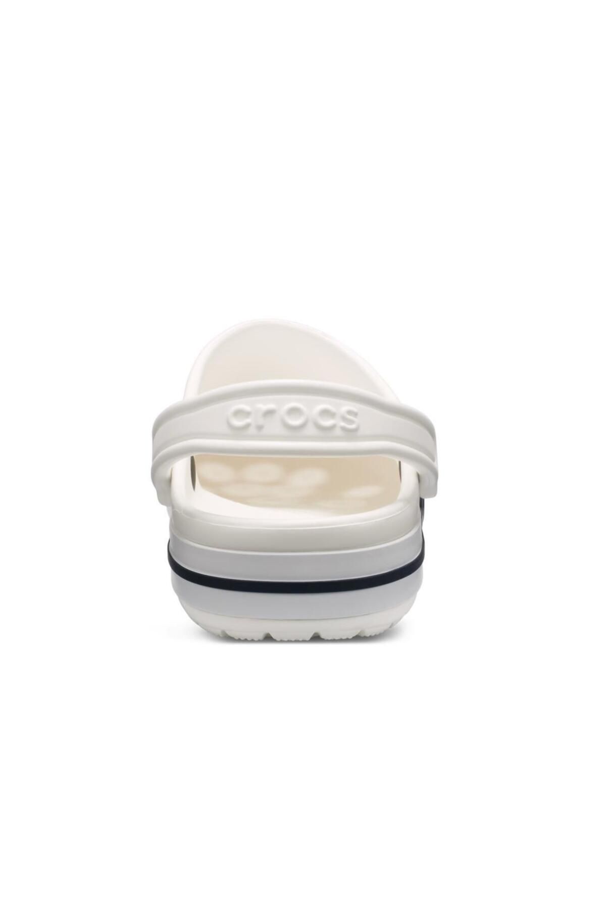 Crocs-White Bayaband Clog Slippers 5