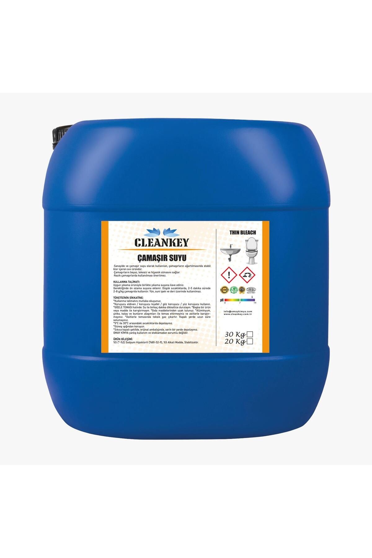 CLEANKEY Çamaşır Suyu 20 kg