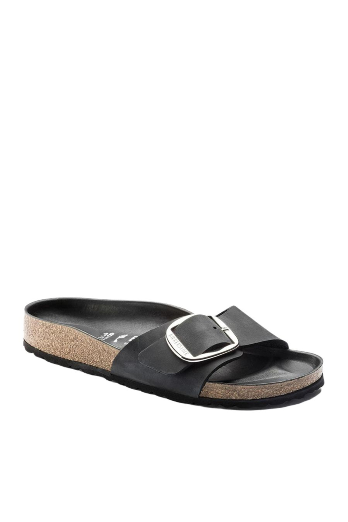 صندل تک بند زنانه مدل Madrid Big Buckle بیرکن استاک دمپایی Birkenstock