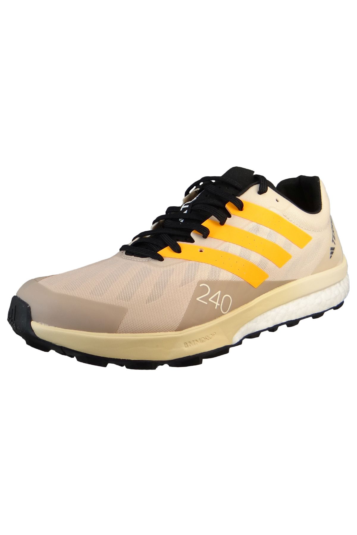 adidas-Herren Halbschuhe Terrex Speed Ultra HR1122 Beige Wontau/Sogold/Sanstr Textil/Synthetik mit Contin 1