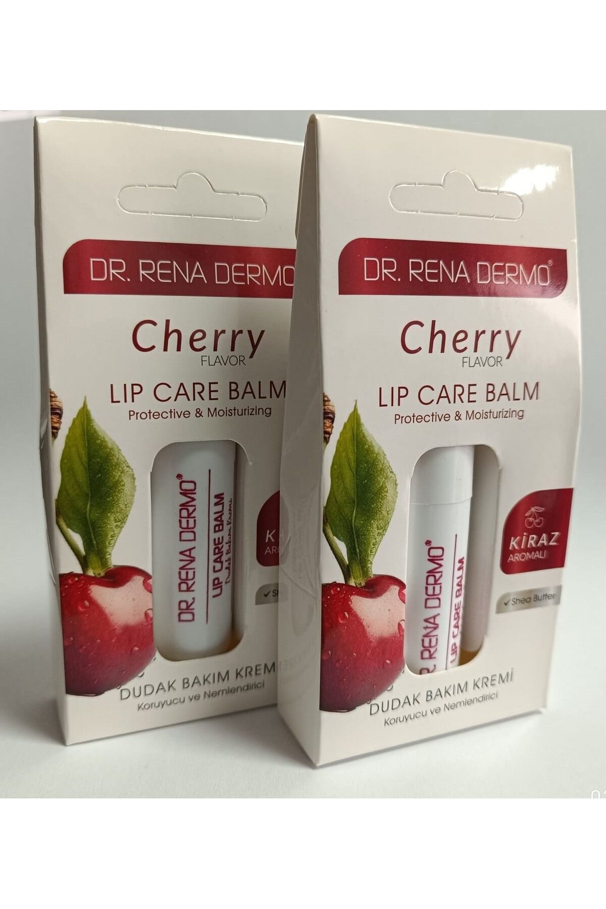 Dr. Rena Dermo LIP CARE BALM 2 Lİ (KİRAZ)