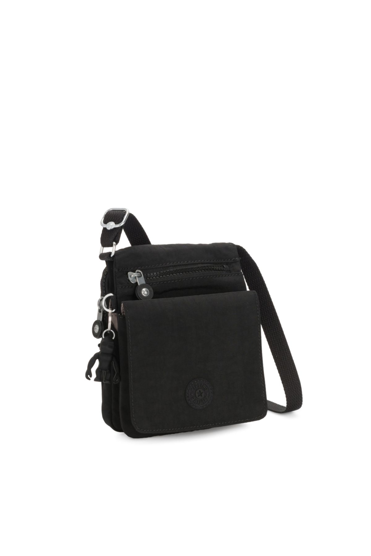 کیف شانه ای مشکی زنانه سیاه کوچک Eldorado جدید 118293 Kipling