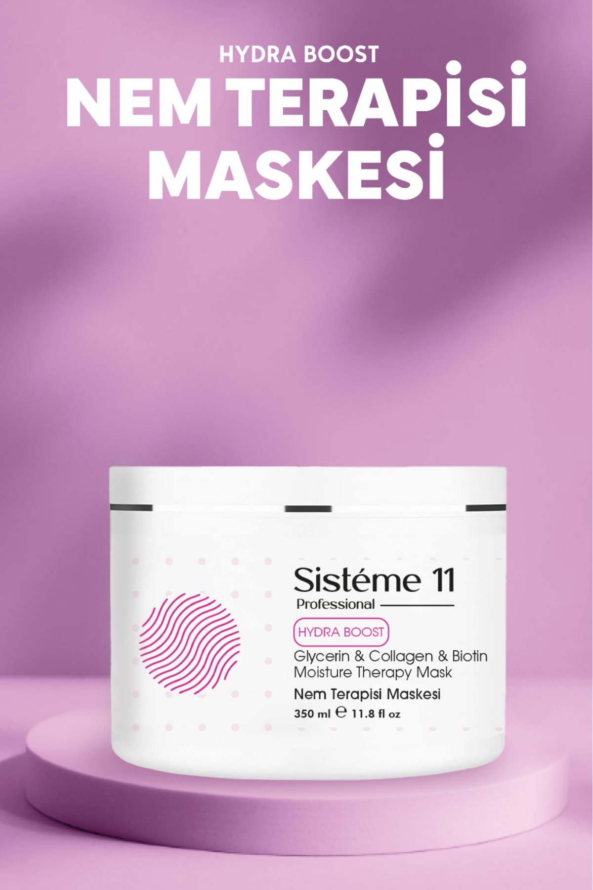 Sisteme 11 Nem Terapisi Saç Maske 350 ml — 8684091009283 — تصویر 3 از 4