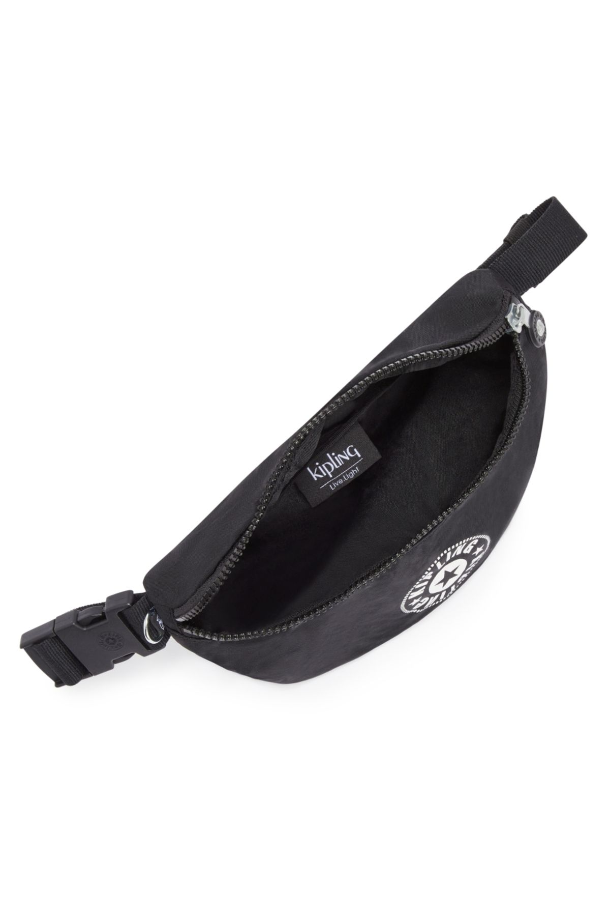 کیف کمری مشکی زنانه سیاه کمر کوچک Lite Kipling