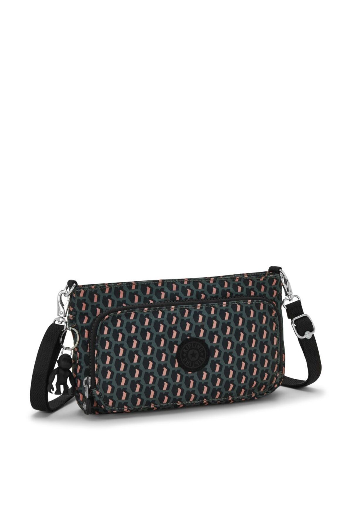 کیف شانه ای مشکی زنانه سیاه کیسه کوچک اورجینال Kipling