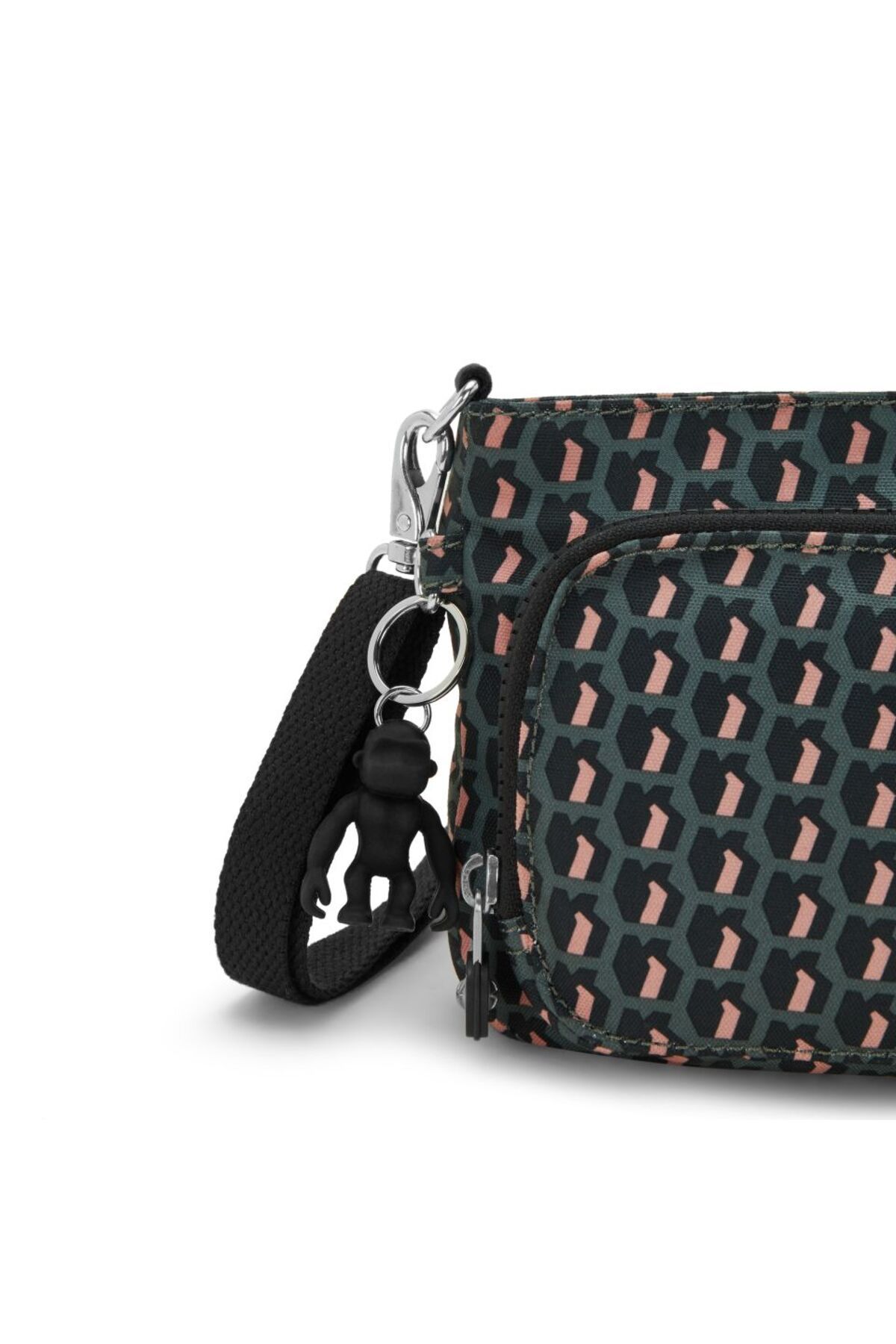 کیف شانه ای مشکی زنانه سیاه کیسه کوچک اورجینال Kipling
