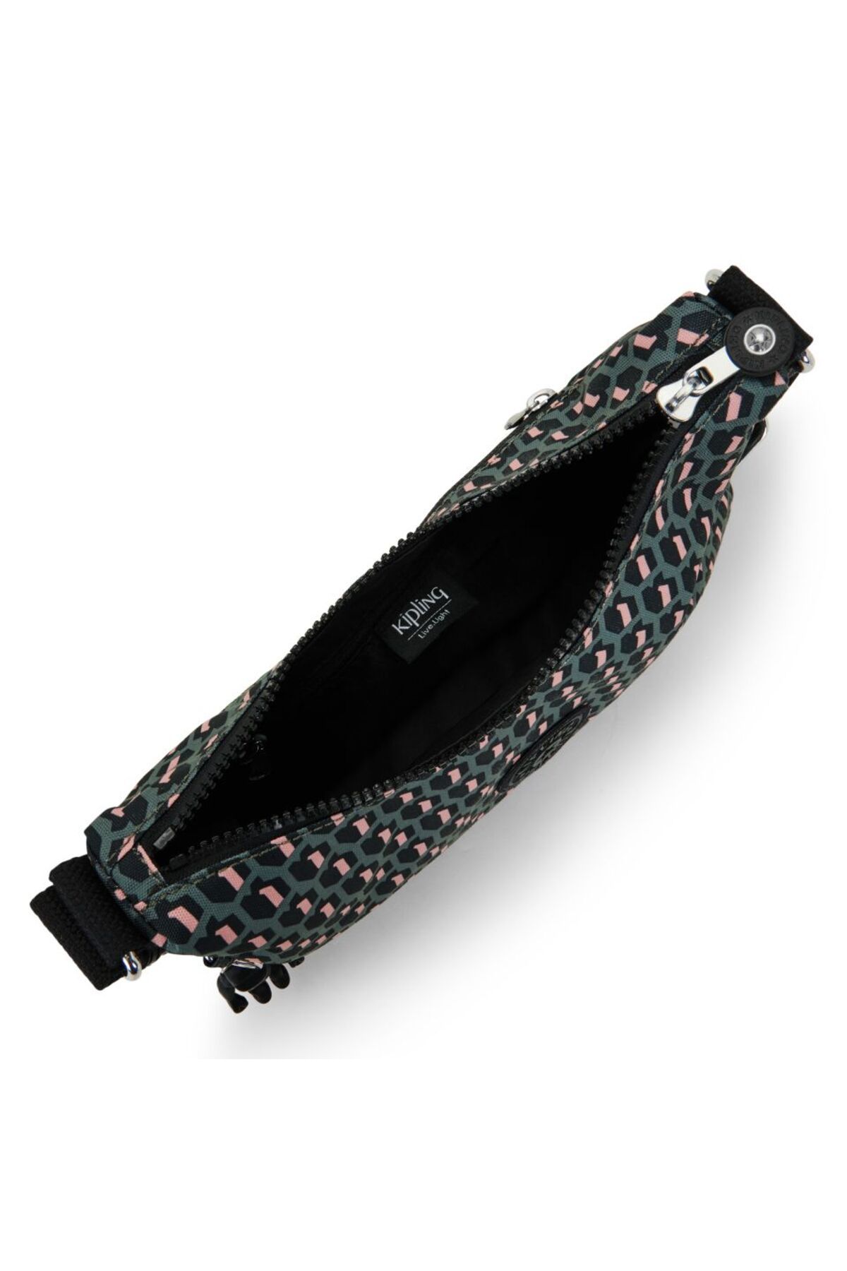 کیف شانه ای سبز زنانه کیسه کوچک در هر ماه Kipling
