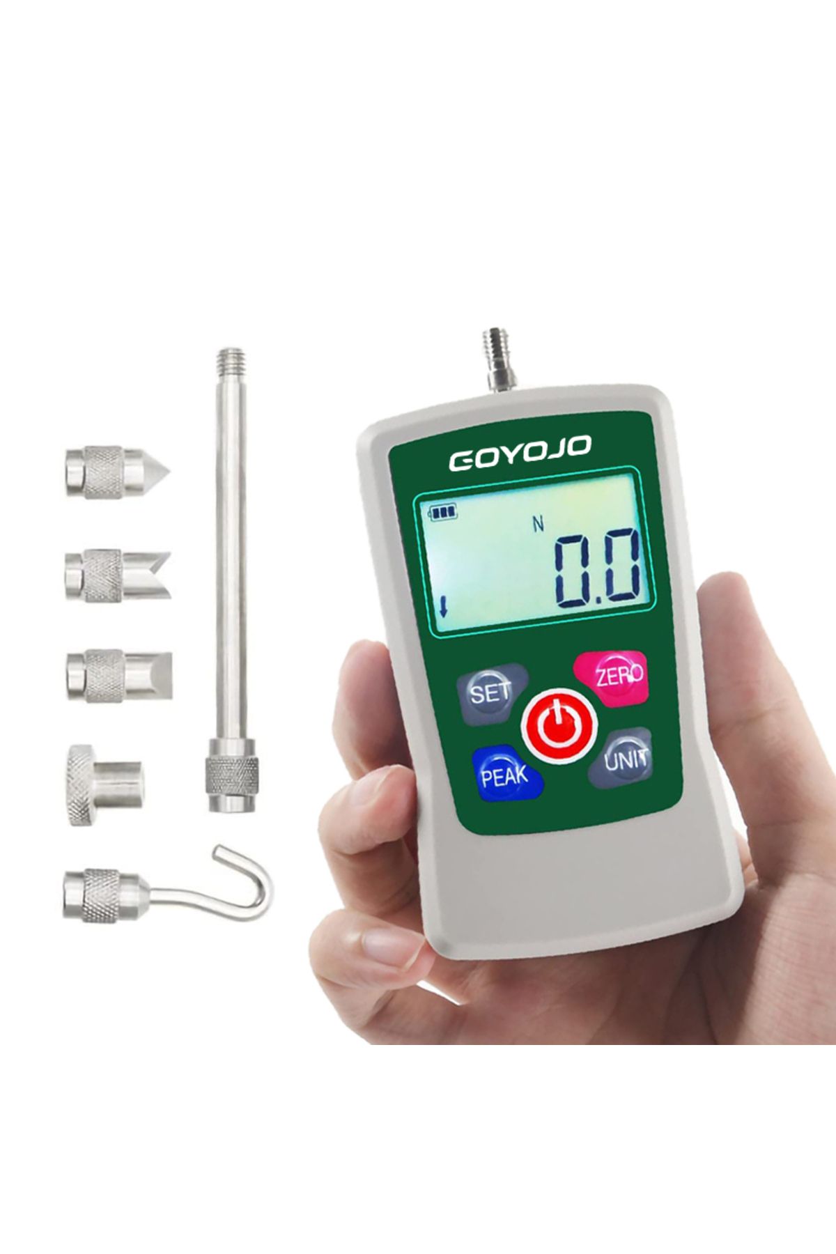 Choice-Digital Force Gauge High-precision Push-pull Meter For Tension & Compression Testing (n, Kg, Lb, ... 2