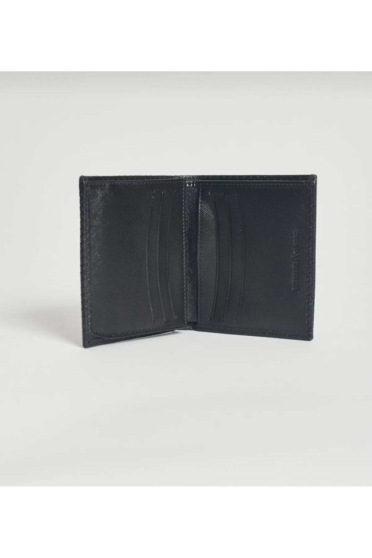 ALTINYILDIZ CLASSICS-Men's Black Plain Wallet 3