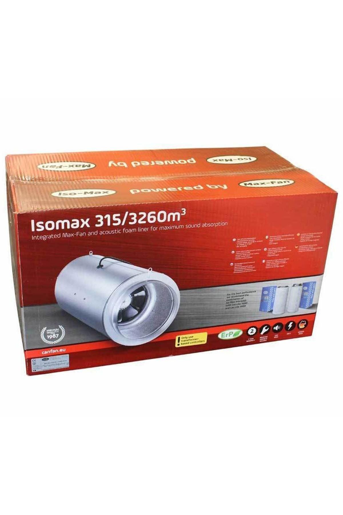 Canfan Can Iso Max Slient 315/3260 m3 580 W Fan