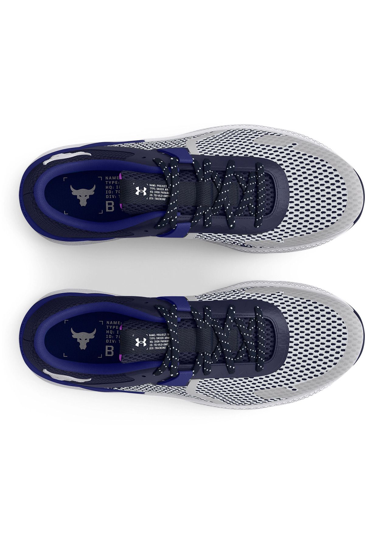 Under Armour-Sneakers Under Armour Project Rock, Γκρι, Unisex 2