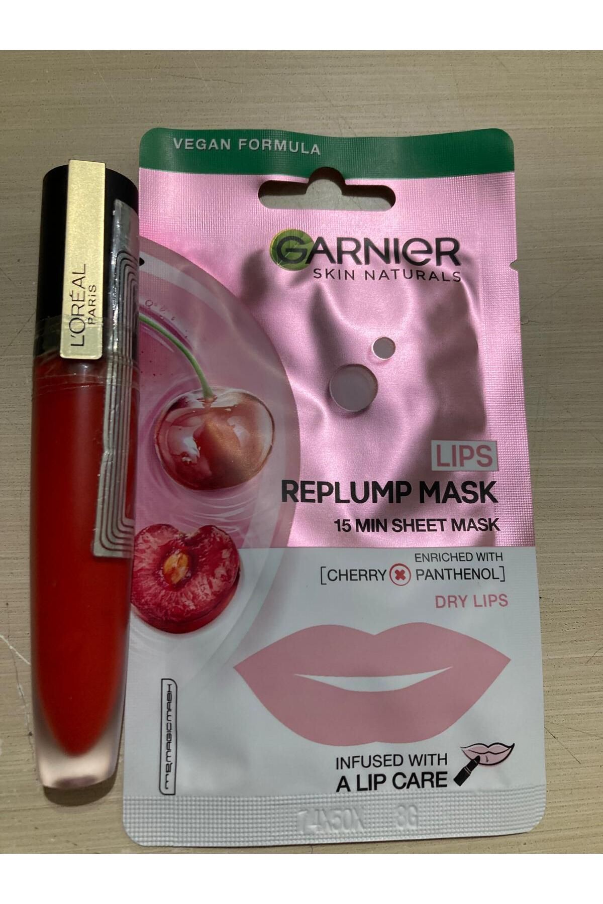 Garnier Dudak Bakım Maskesi Loreal Rouge Signature Likit Mat Ruj - 113 I Don't