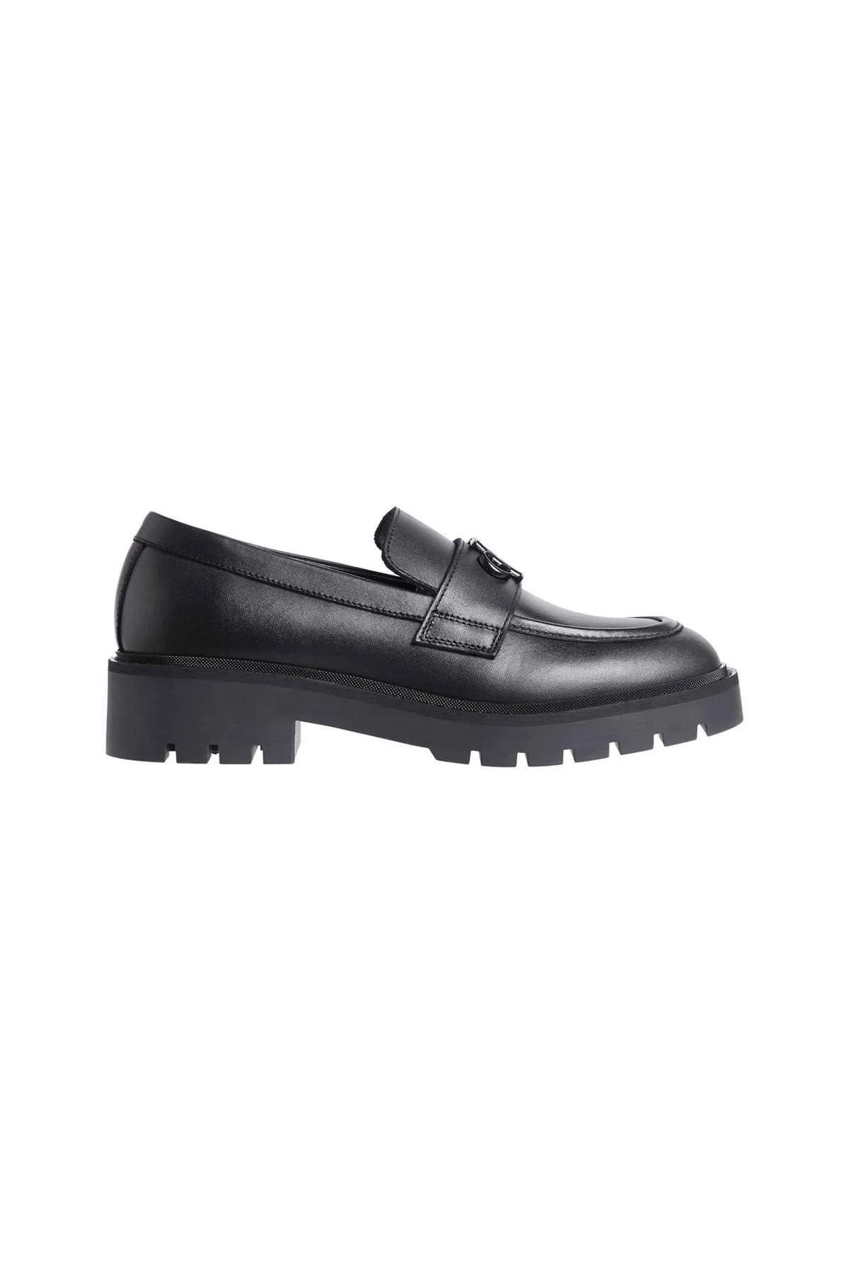 کفش زنانه FLATFORM HW MG LTH Derss - مشکی Calvin Klein