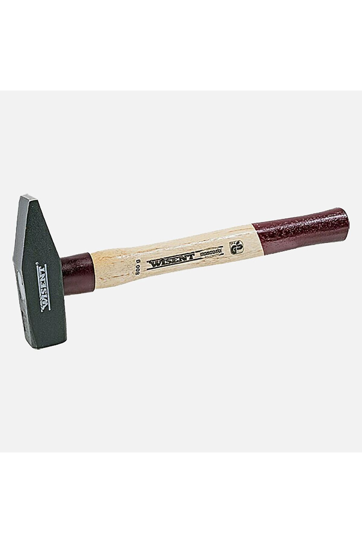 Magnotto-Wisent 800 g Locksmith Hammer - Steel Professional, Industrial Carpenter Bodywork, Master Hammer Walnut Handle 1