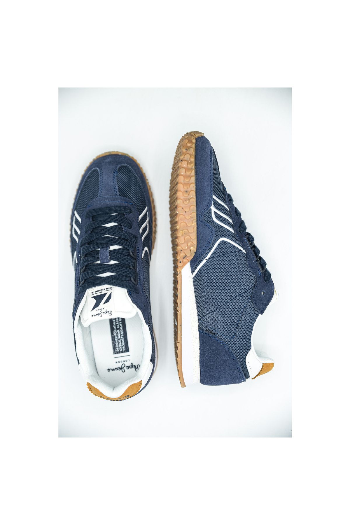 Pepe Jeans-Sneakers Pepe Jeans Holland Serie 1 Eco, Blue, Men 2