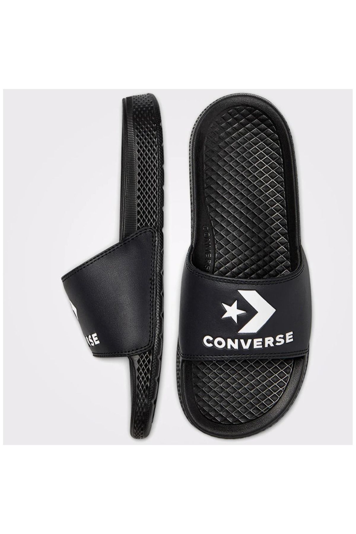 converse-Flip flops Converse All Star Slide Slip, Black, Unisex 2