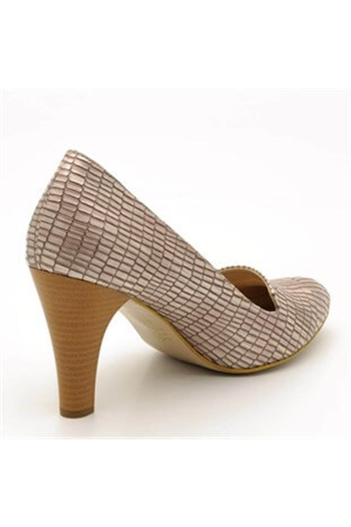 İriadam-1952 Beige Lezar Large Size Shoes 3