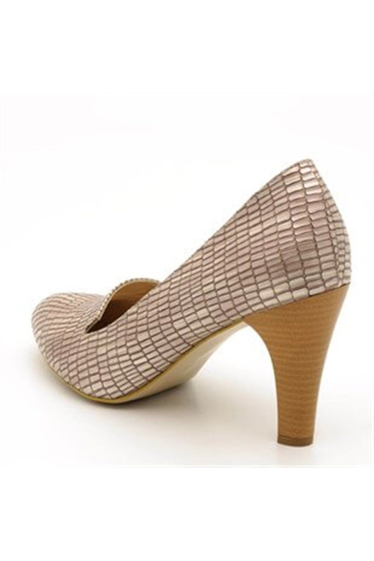 İriadam-1952 Beige Lezar Large Size Shoes 4