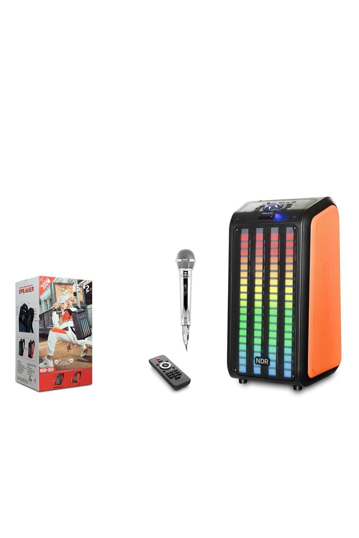 NODAR NDRQ69 FM Usb-Ledsw-Auxin 300W Müzik Çalar
