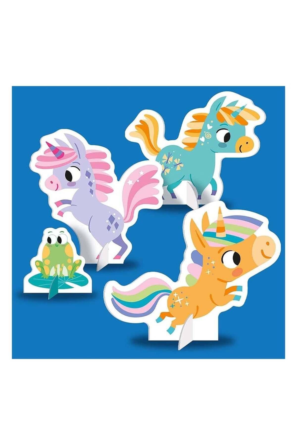 Imagine That-Build and Play - Unicorns Book and Play Set 3