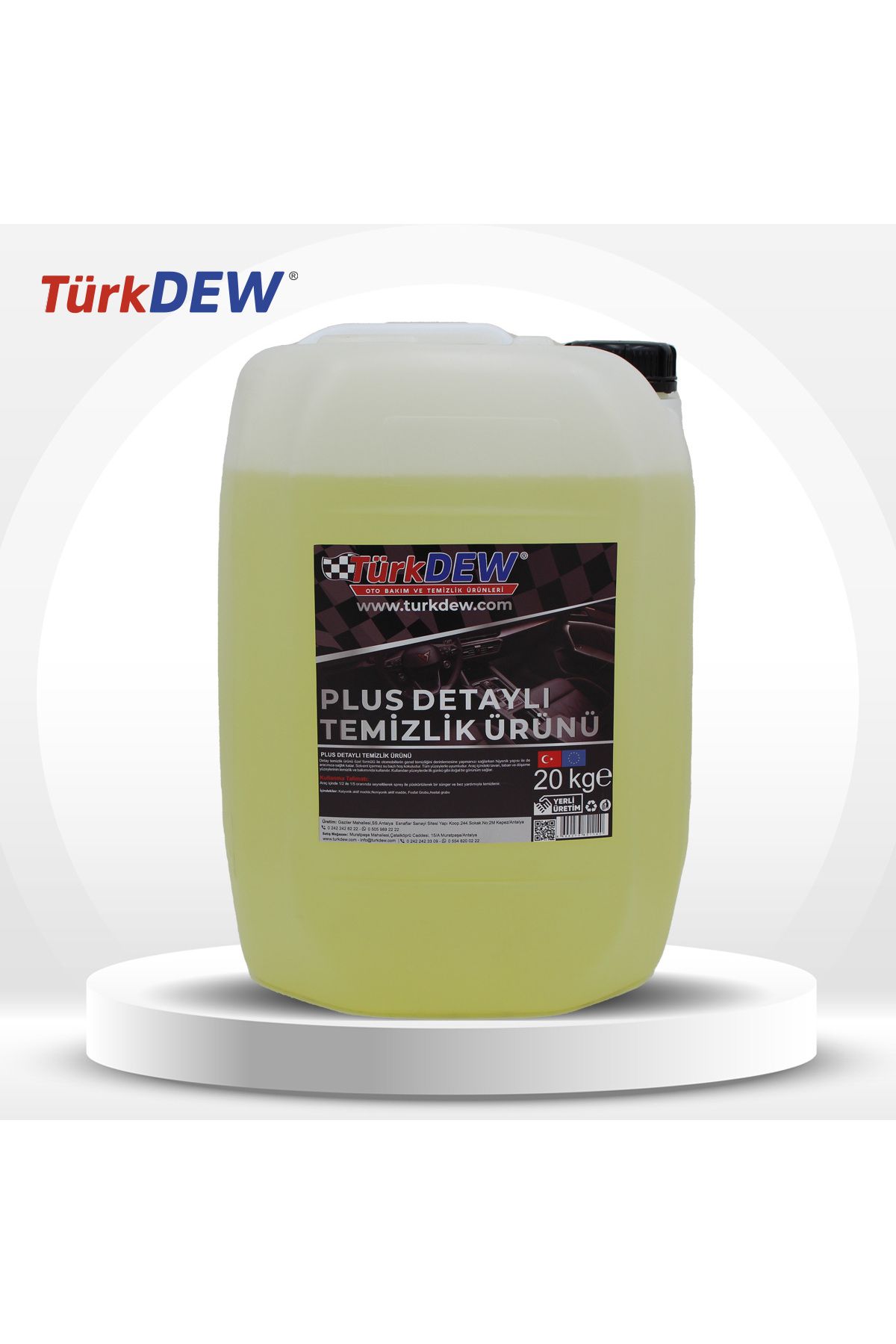 TürkDEW Plus Detaylı Temizlik 20 Kg