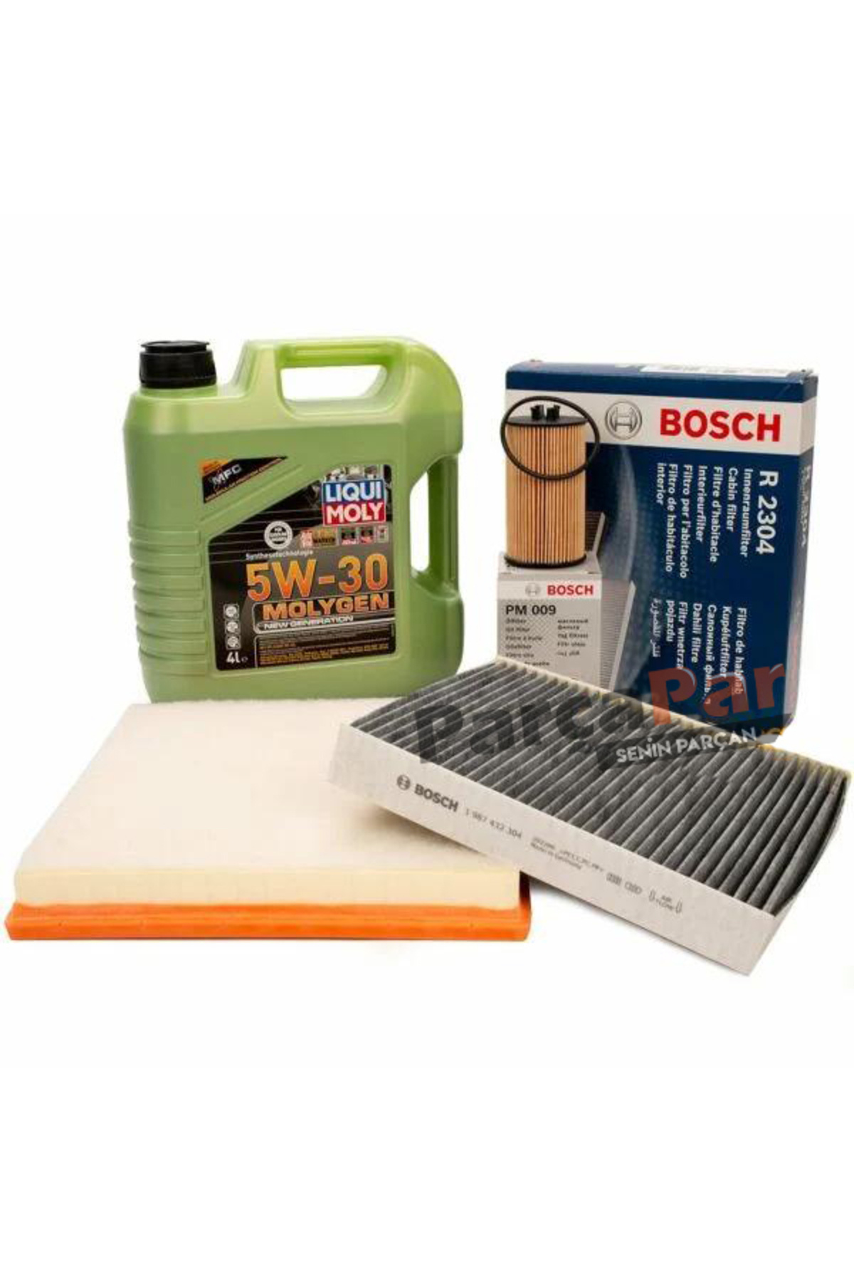 Bosch Opel Astra J 1.4 Turbo Periyodik Bakım Seti Bosch Filtreli