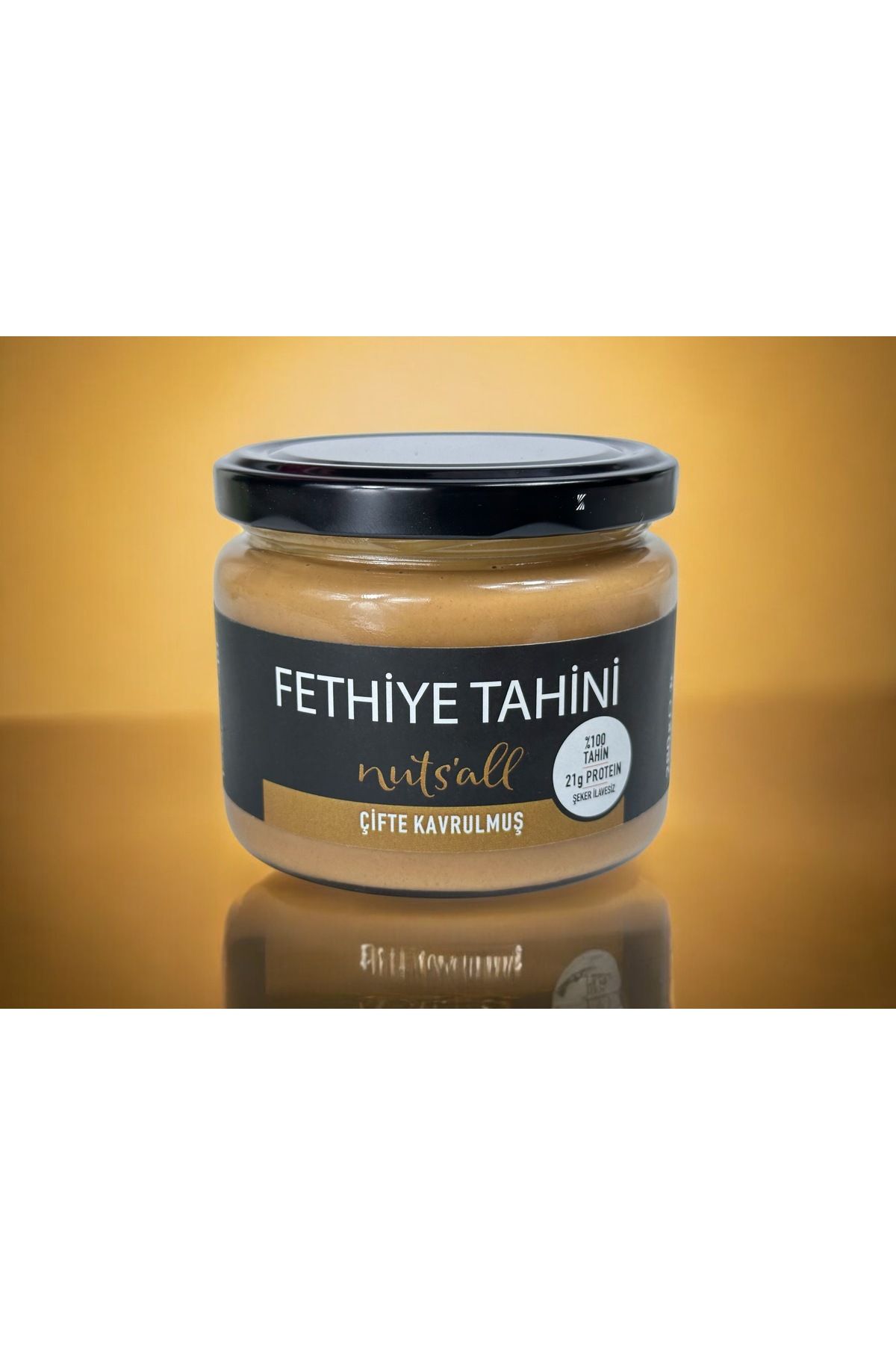 Nuts'All Coğrafi Işaretli Fethiye Tahini – Çifte Kavrulmuş 280 gr