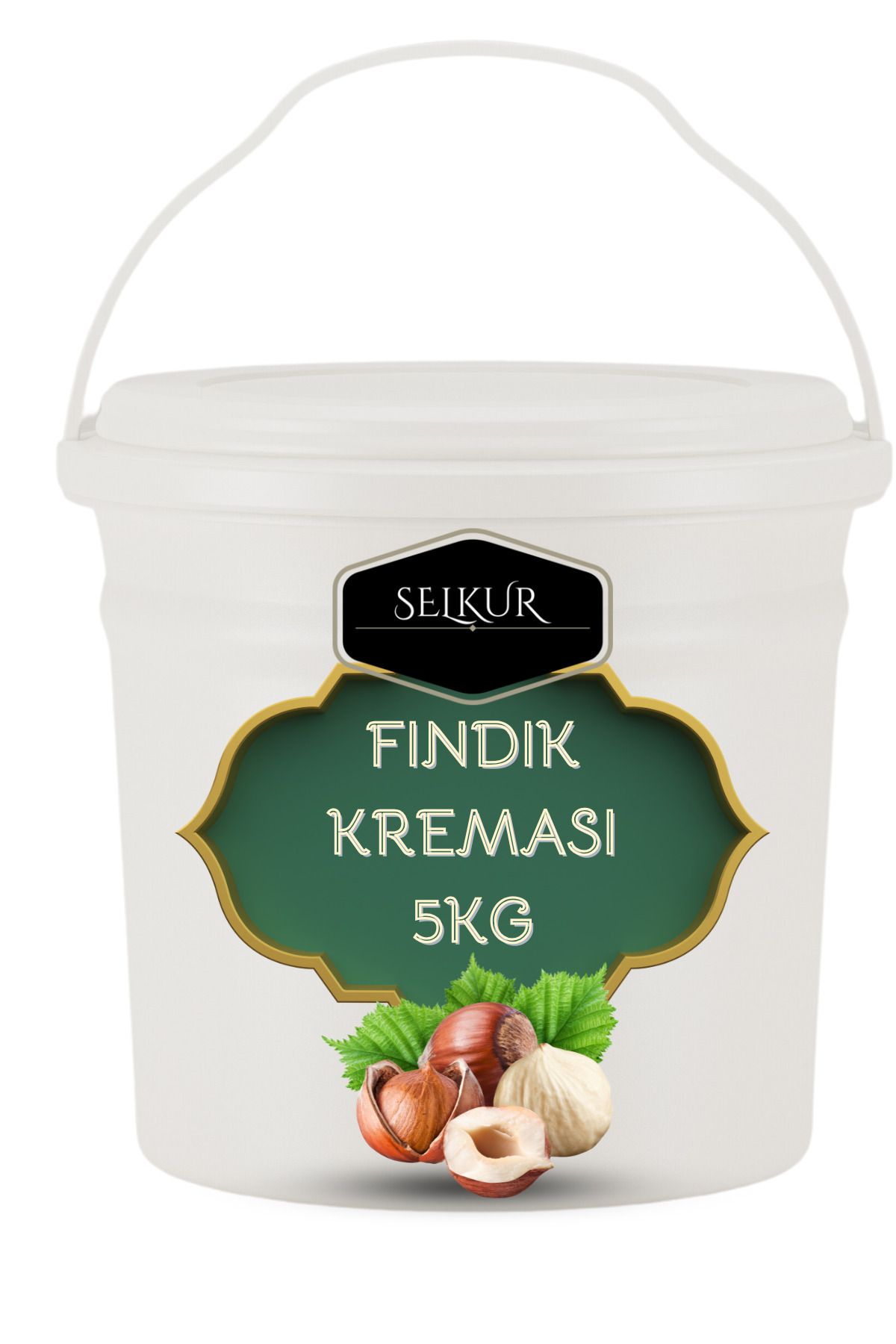 SELKUR Fındık Kreması 5KG(TOPTAN SATIŞA VE İMALATA UYGUN)