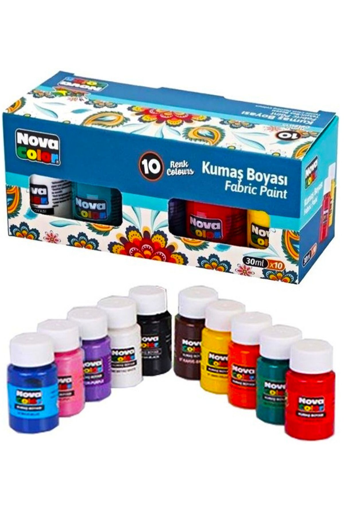 Modellino Kumaş Boyası 10 Renk Nova Color 30 ml NC-194