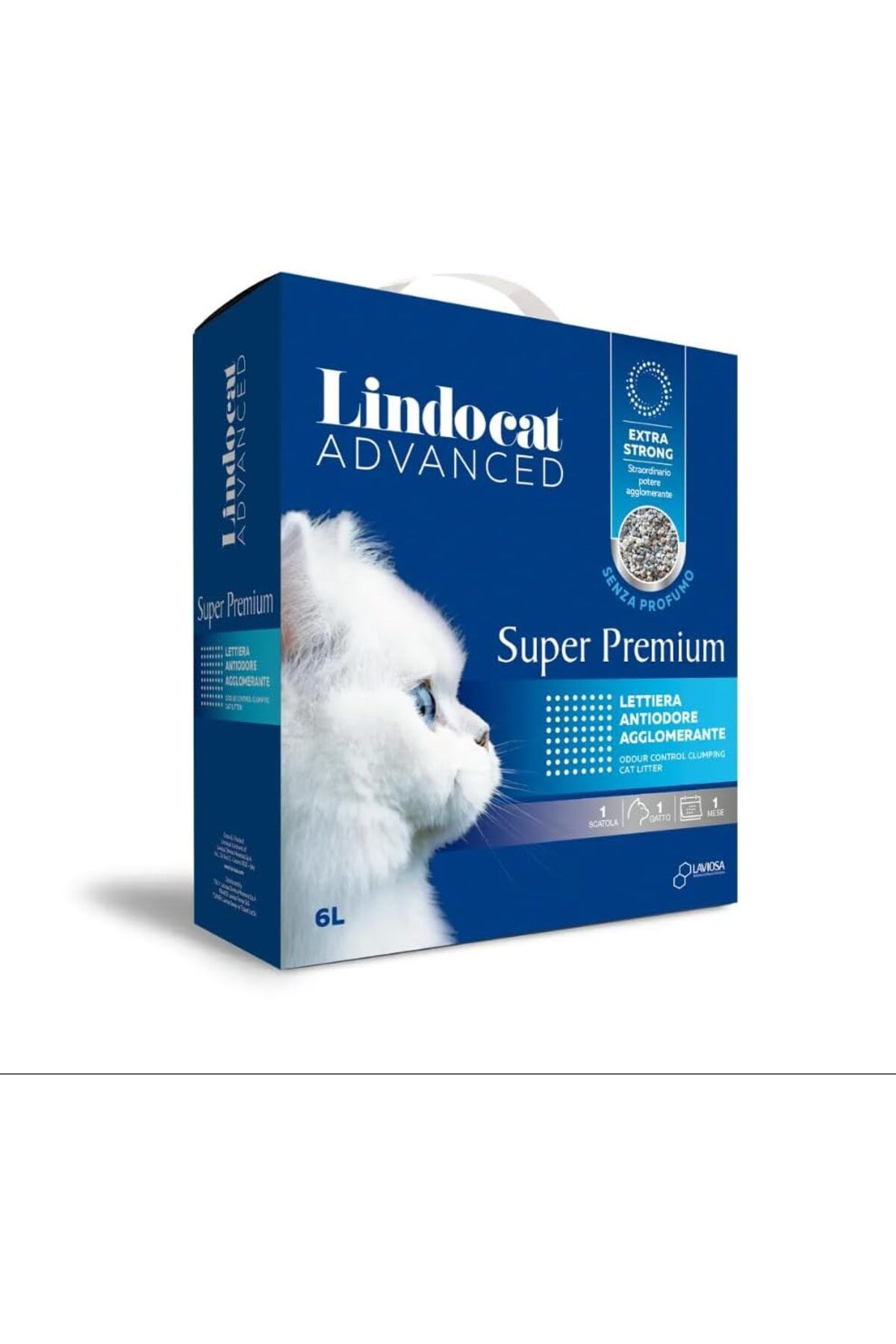 Furlo Lindo Cat Super Premium Biokarbonatlı Kedi Kumu (Kokusuz) 6 Litre