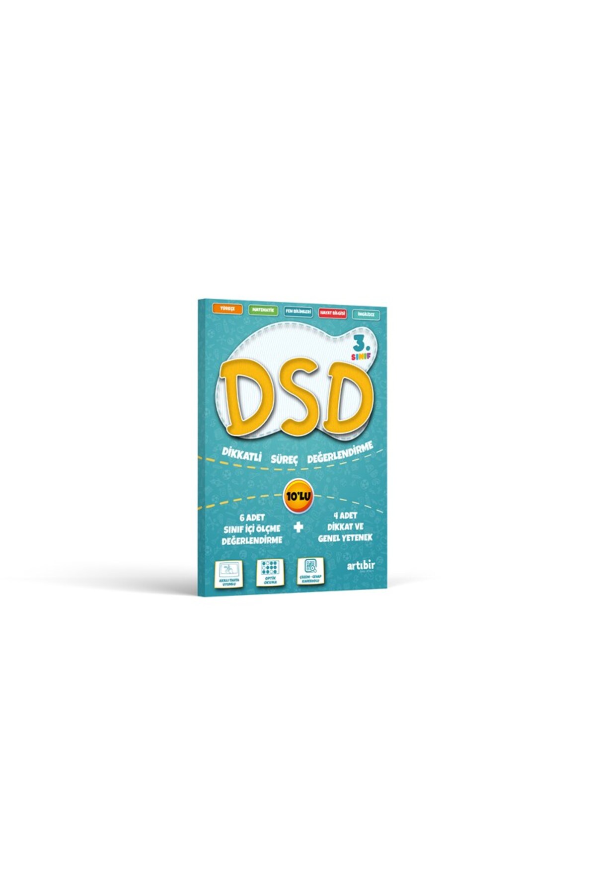 DASEIN DVD 3枚セット Artıbir Yayınları 3.Sınıf Dikkatli Deneme Sınavı Seti - Fiyatı