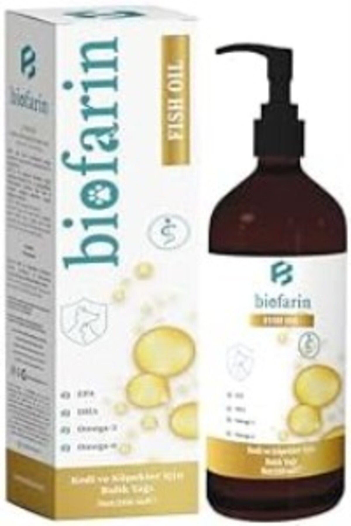 Furlo biofarin Fish Oil 200 Ml Kedi Ve Köpekler Için Tüy Sağlığı Destekleyici Omega-3 & 6 Içerikli Balık -