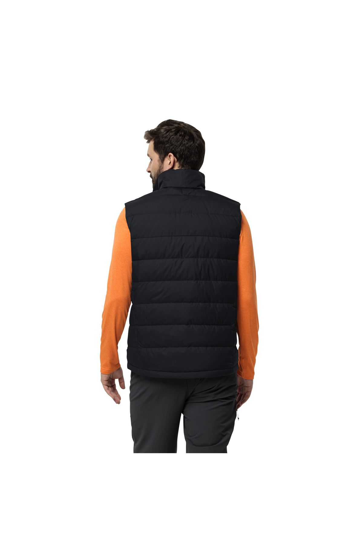 جلیقه مردانه ضد آب ضد باد آنتراسیت Ather Down Jack Wolfskin