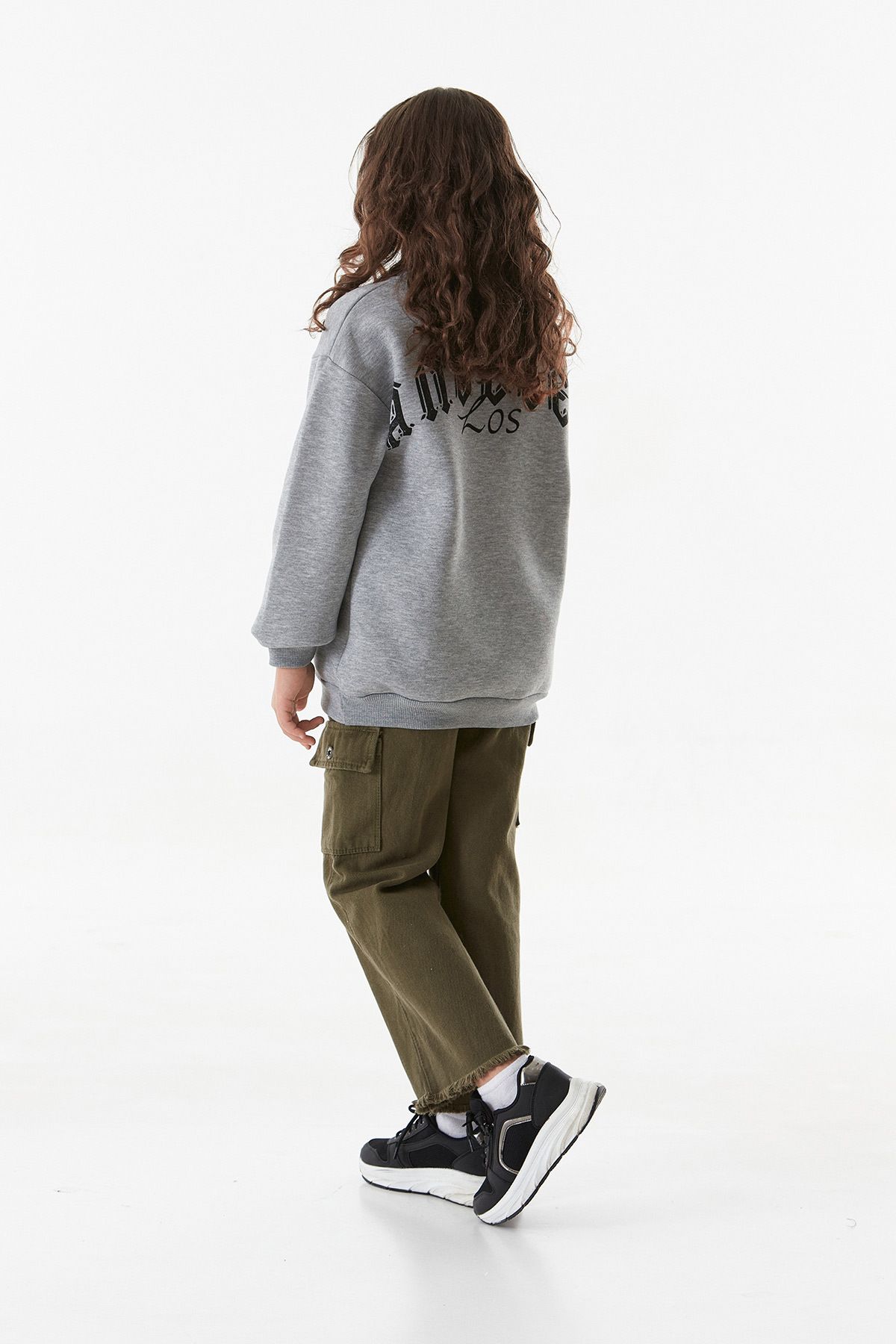 Fulla Moda-Sweatshirt - Gray - Regular fit 3