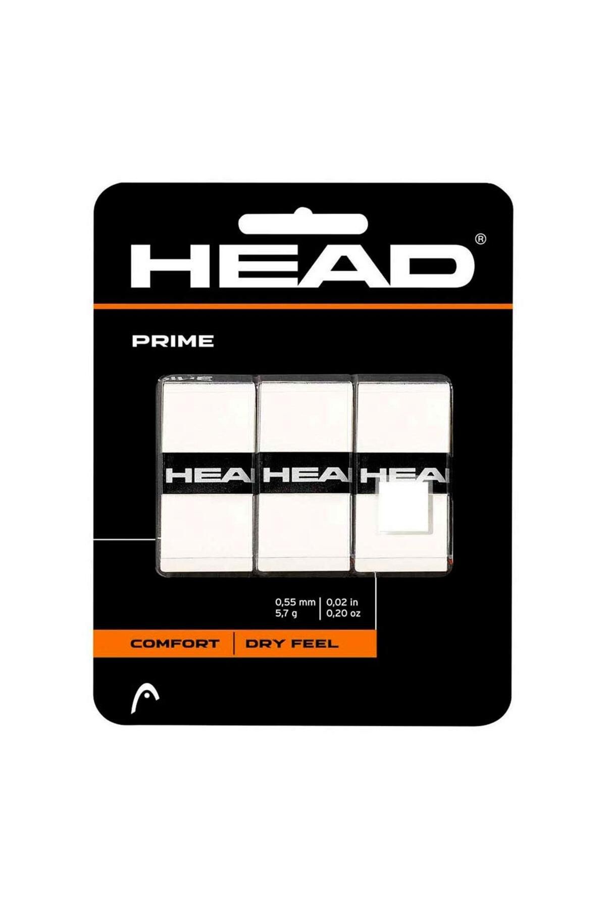 Head-Prime Overgrip, White, 3-Pack 1