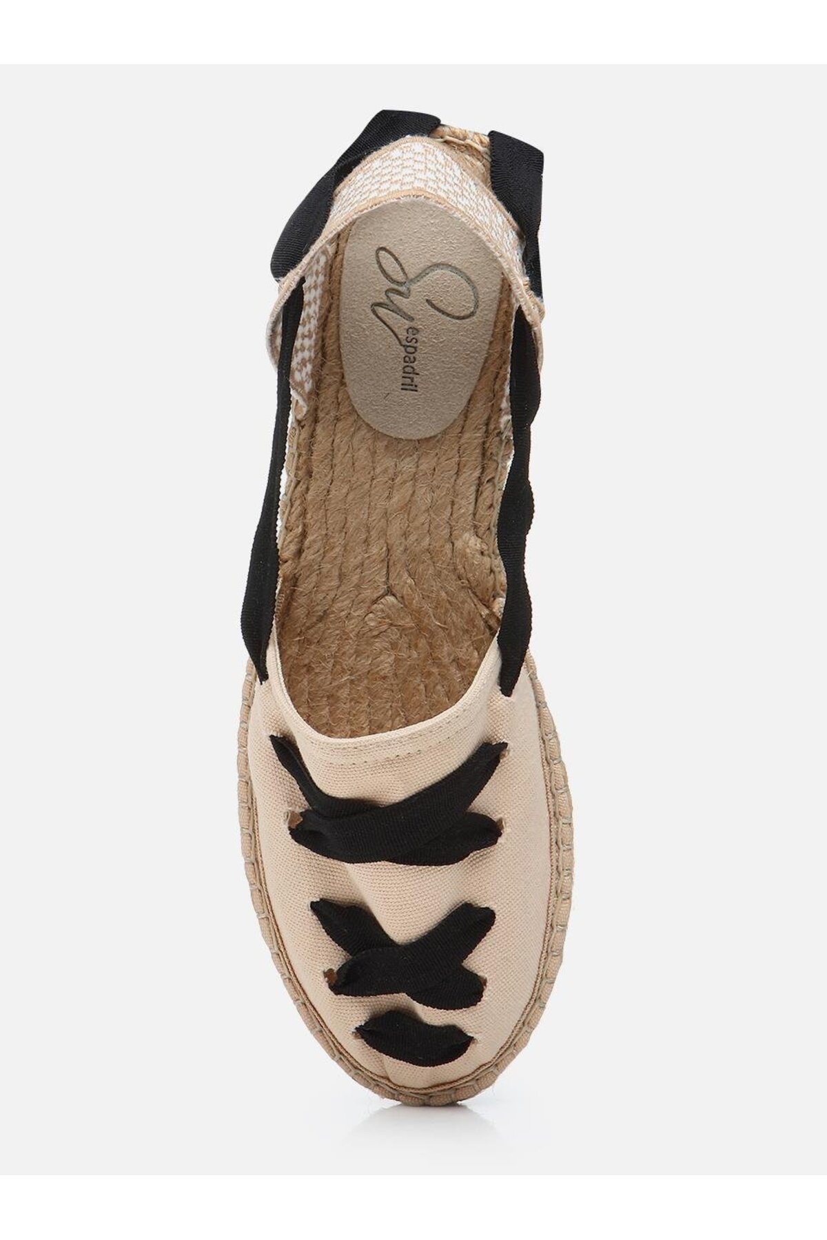 Su Espadril  Marya Ekru Kadın Espadril Sandalet - Görsel 4