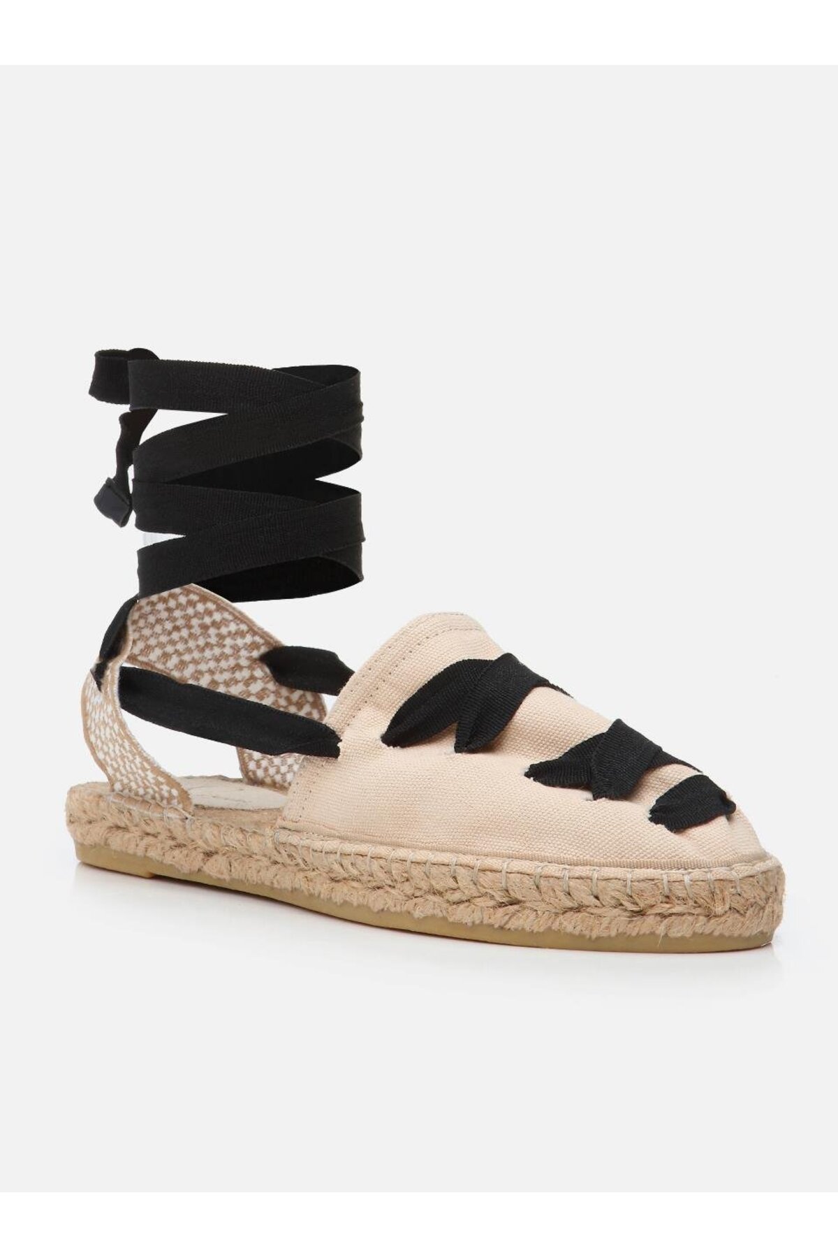 Su Espadril  Marya Ekru Kadın Espadril Sandalet - Görsel 2