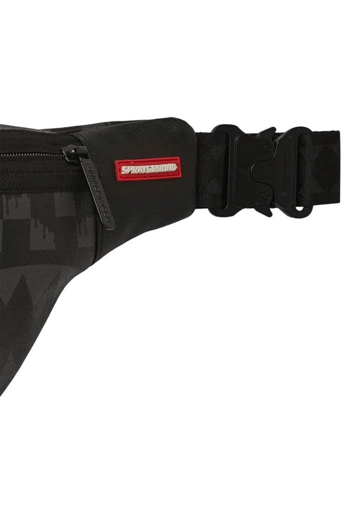 کیف شانه ای مشکی مردانه و زنانه کیسه آویز متقاطع زرنگ دانا را بررسی کنید Sprayground