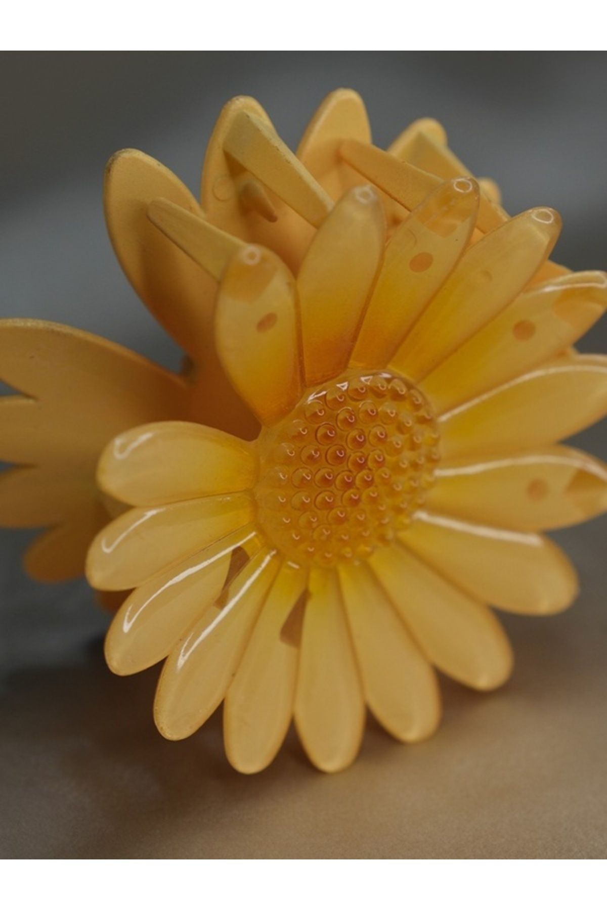 DCPİERCİNG-Yellow Daisy Hair Clip 1