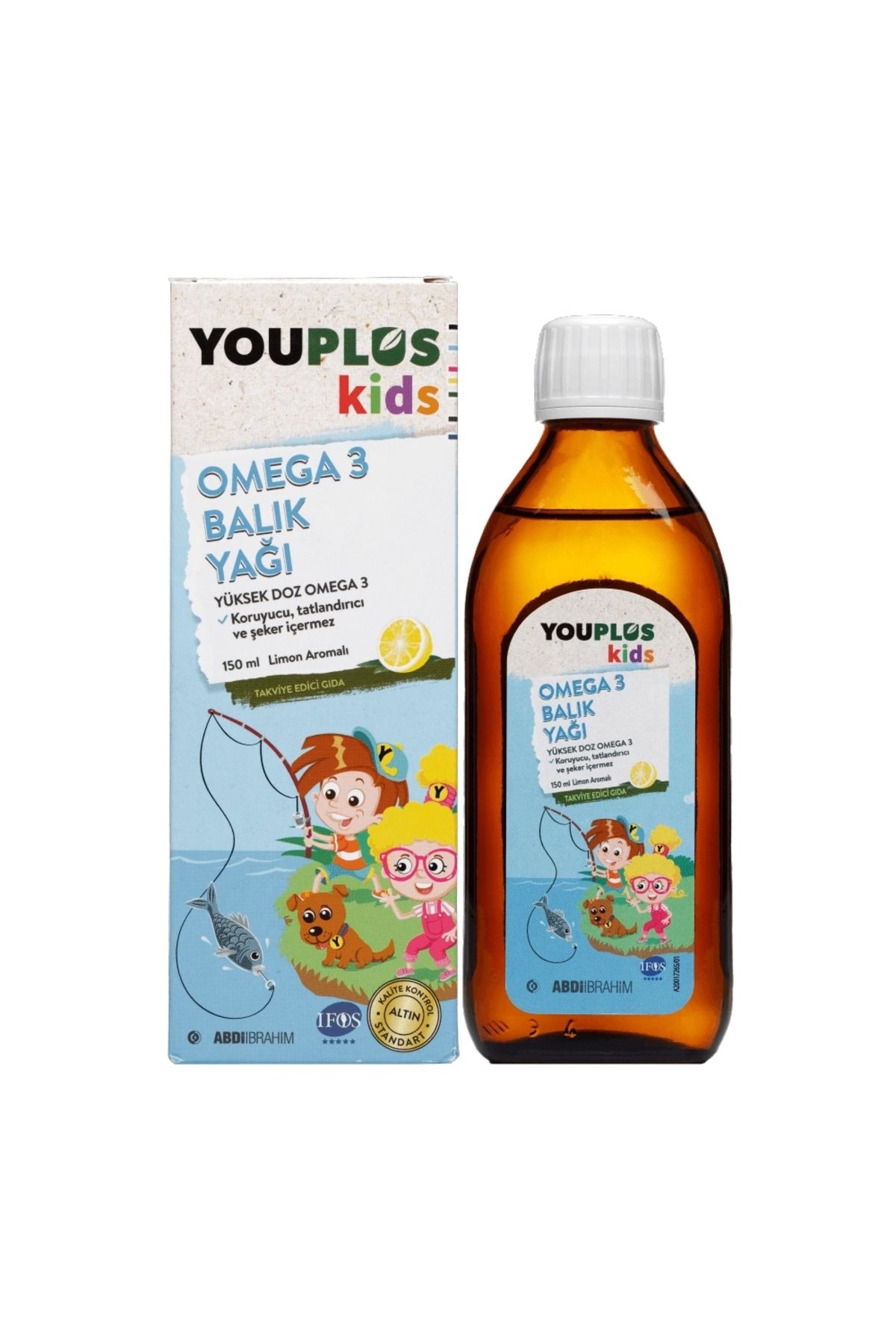 Youplus Kids Omega 3 150 ml Şurup 8699514570394