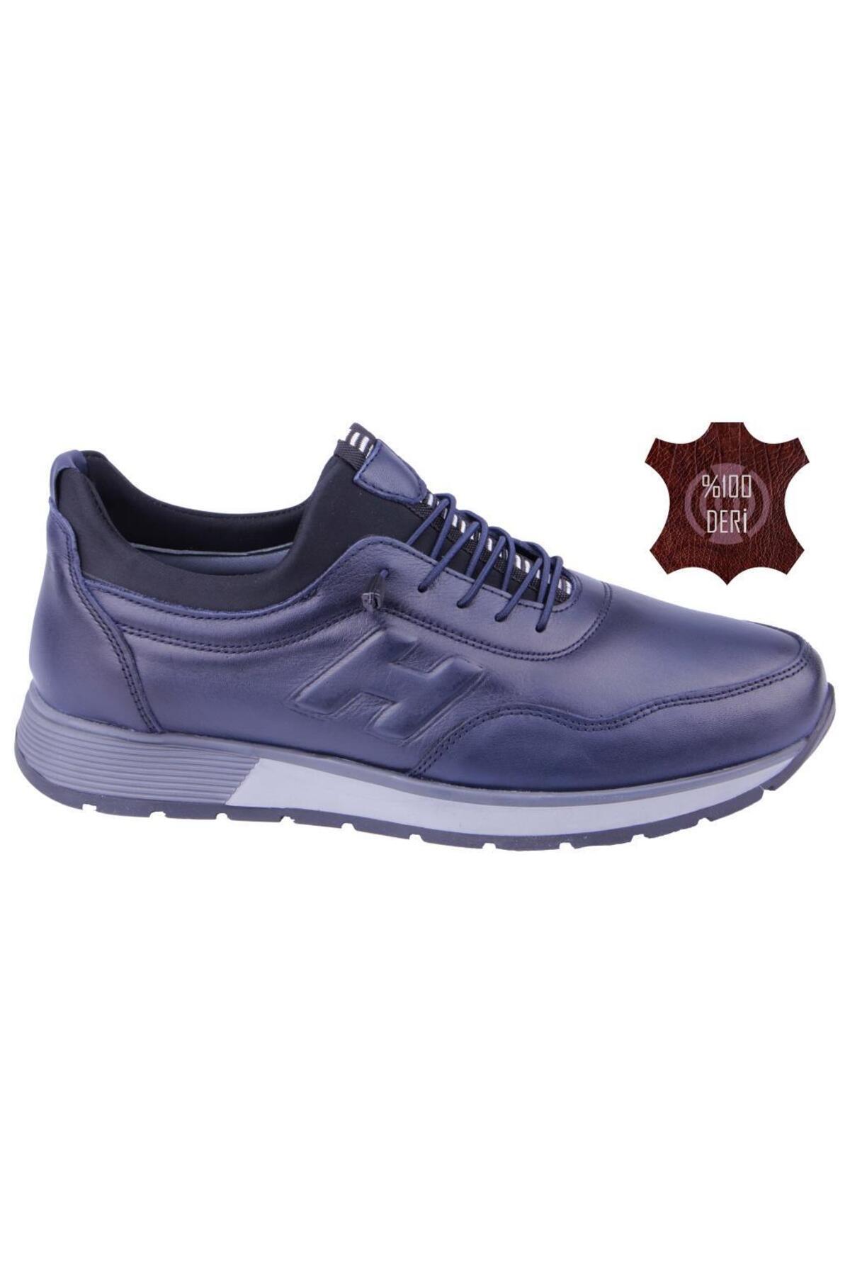 DETECTOR-În interior și exterior, din piele naturală, cu talpă ortopedică, pantofi casual pentru bărbați DTC9021 4