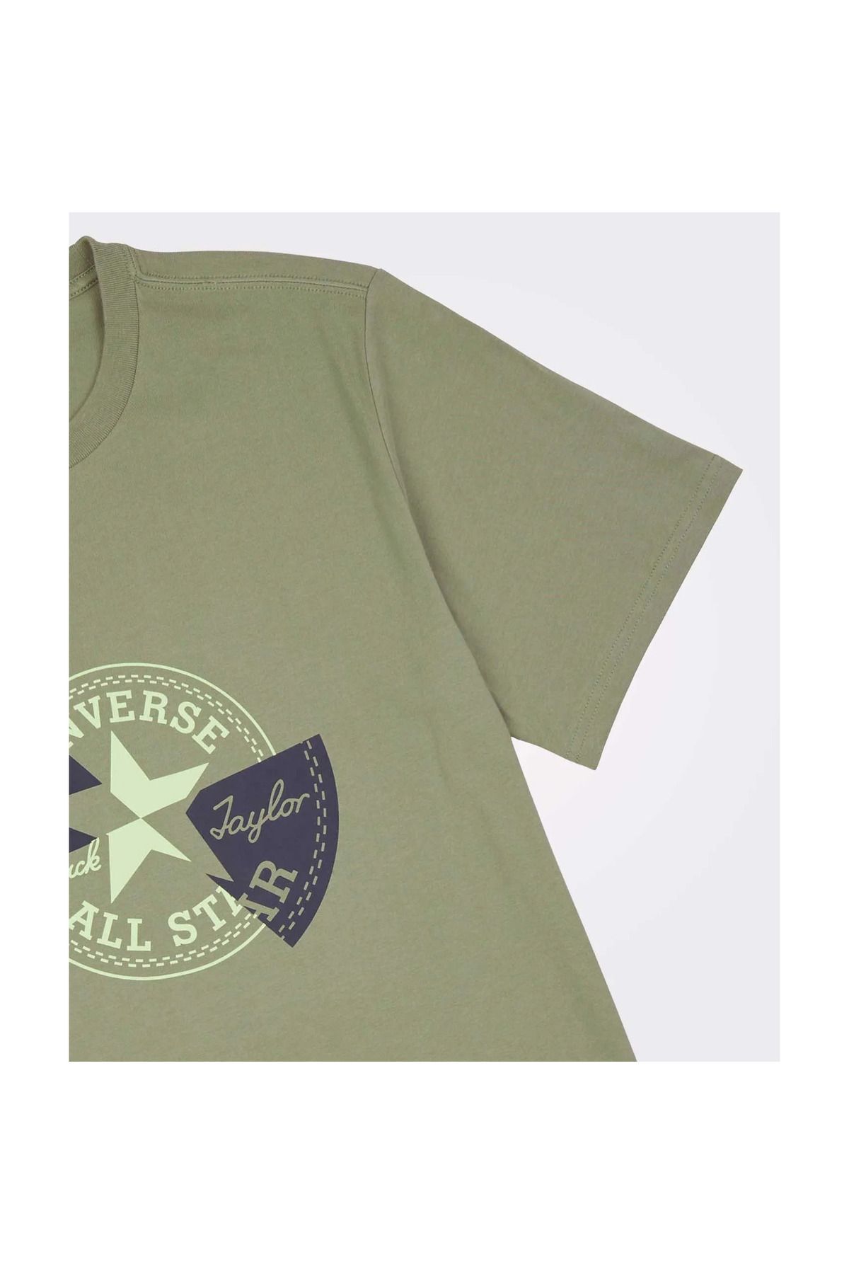 converse-T-shirt Converse Distort Tee, Green, Men 4