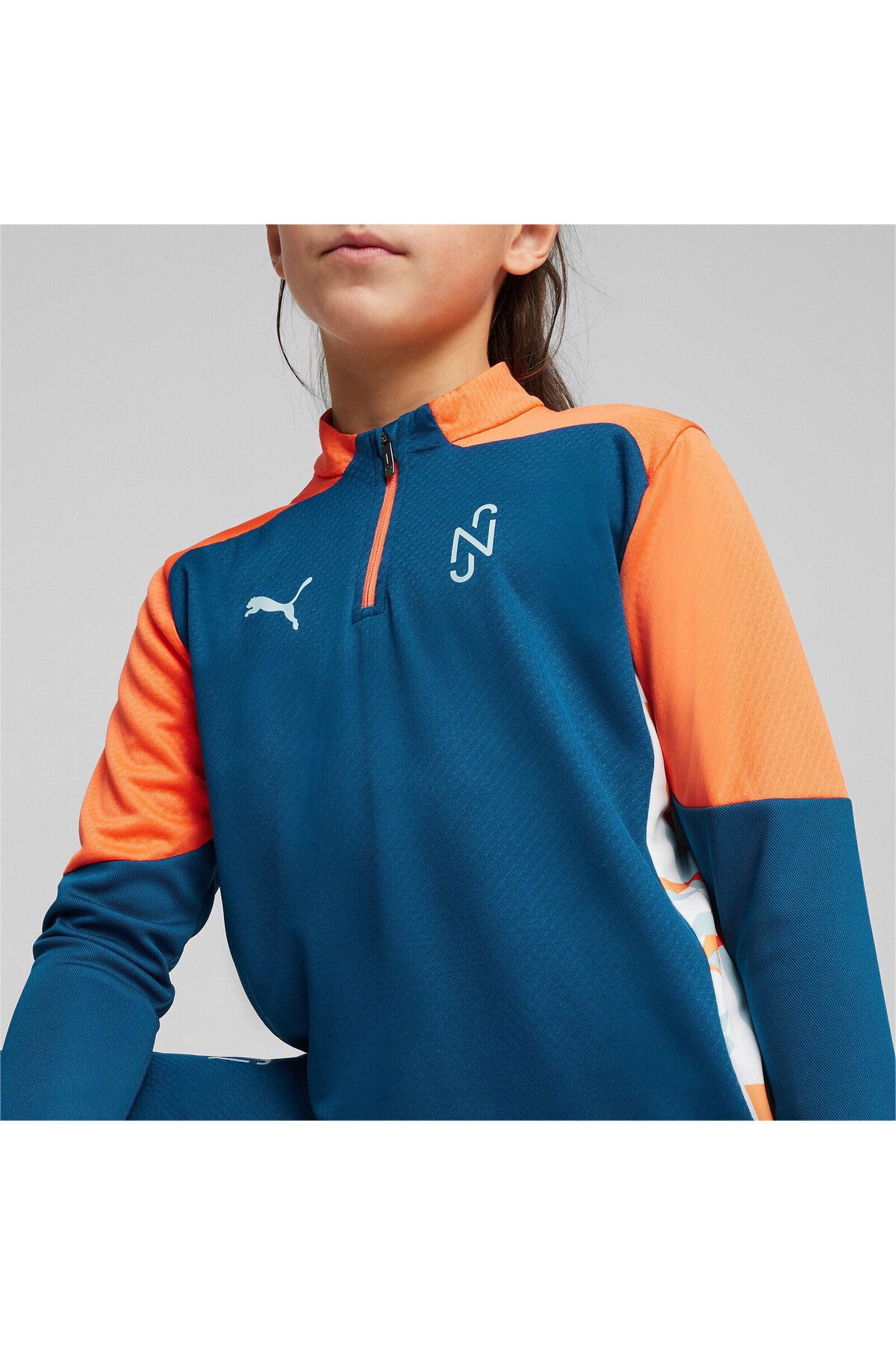 Puma-Halenka Puma Neymar Jr Creativity 14 Zip Top Jr, modrá, děti 4