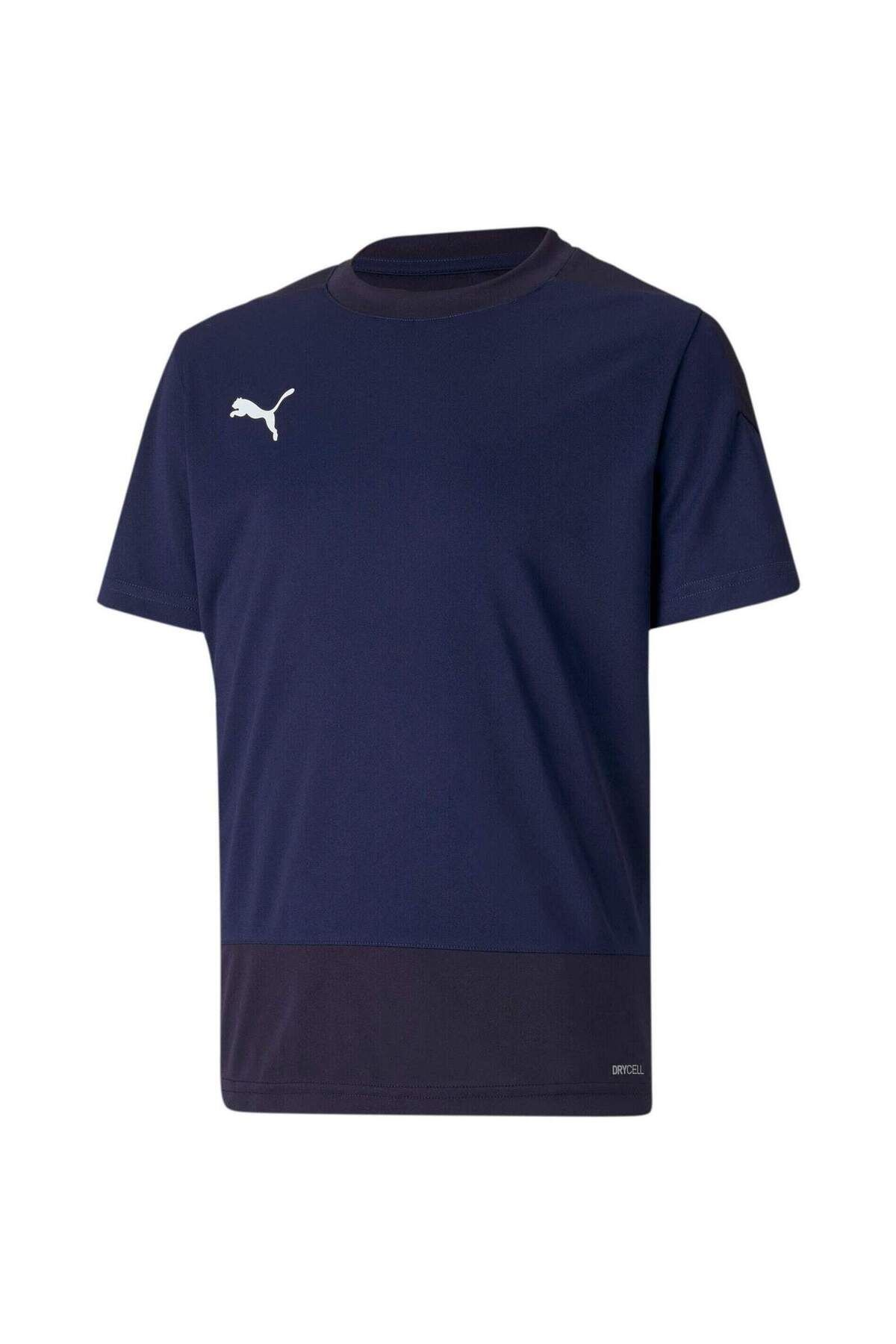 Puma-Tričko Puma Teamgoal 23 Training Jersey Jr, modré, dětské 1