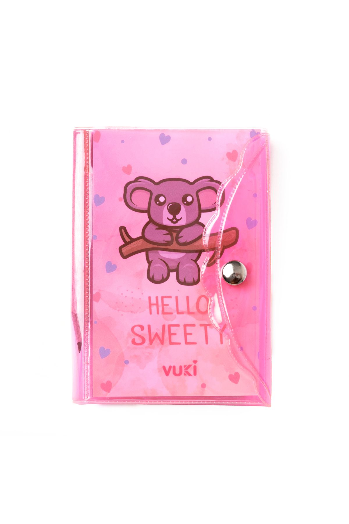 VUKİ-Mini 3 Compartment Notebook with Pen 1