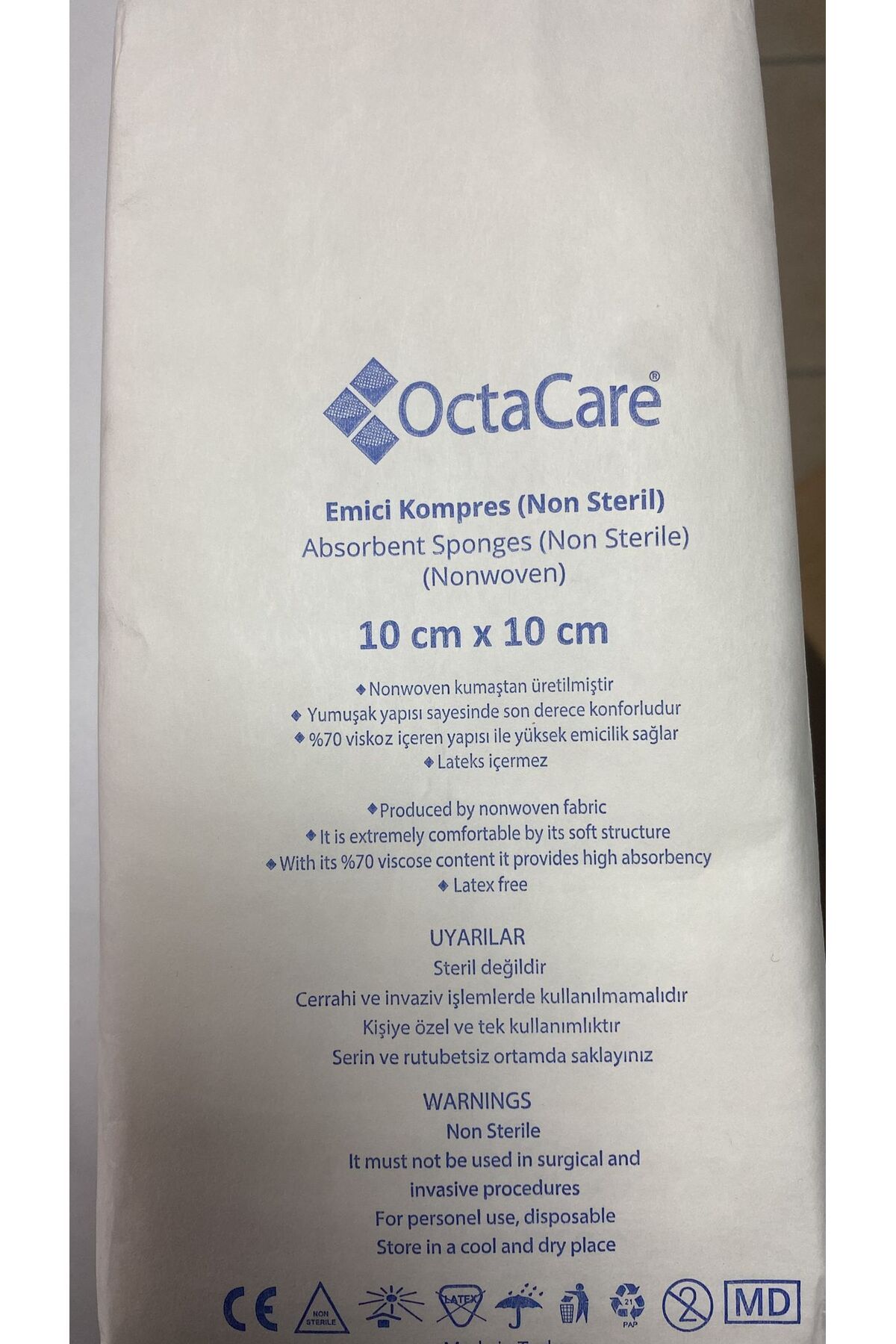 Octacare EMİCİ KOMPRES (NON STERİL)