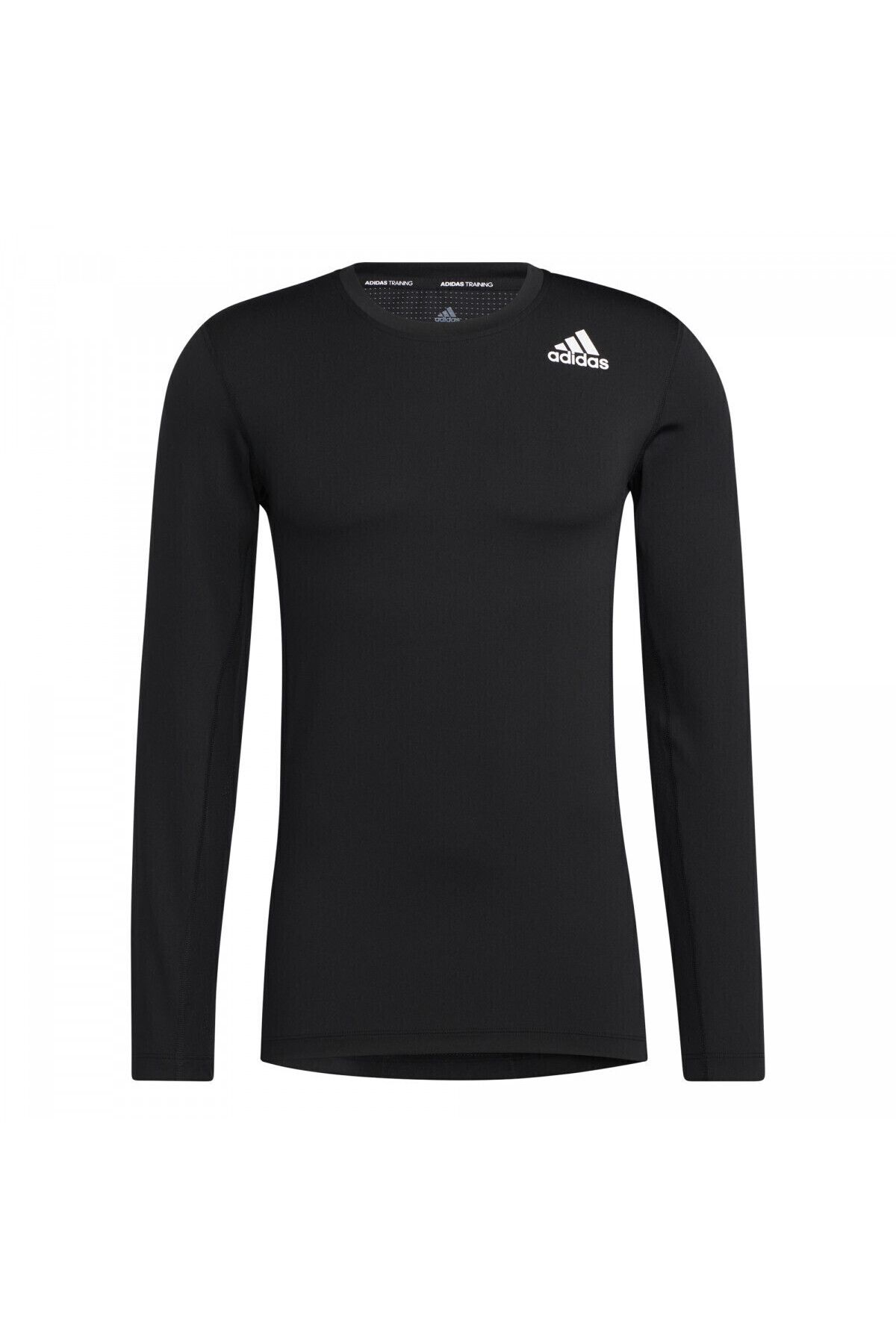 adidas-Μπλούζα adidas Techfit Compression Μακρυμάνικο Μπλουζάκι, Μαύρο, Ανδρικό 1