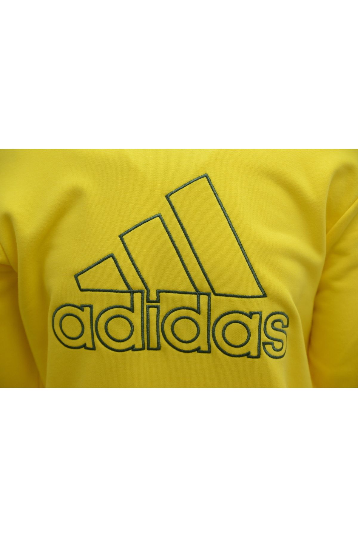 adidas-Hood adidas Future Icons Embroidered Badge of Sport, Yellow, Men 5